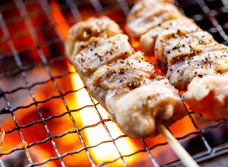 Charcoal-grilled  Skewers